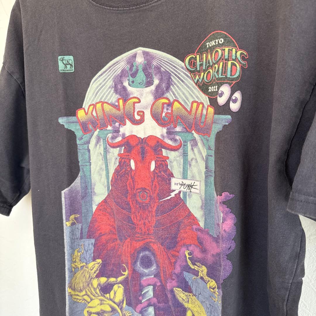 キングヌー CHAOTIC WORLD 2021 Tシャツ
