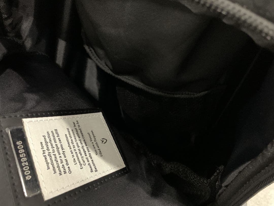 VESSEL ベゼル. キャディバッグ PRIME Staff 黒/オレンジ