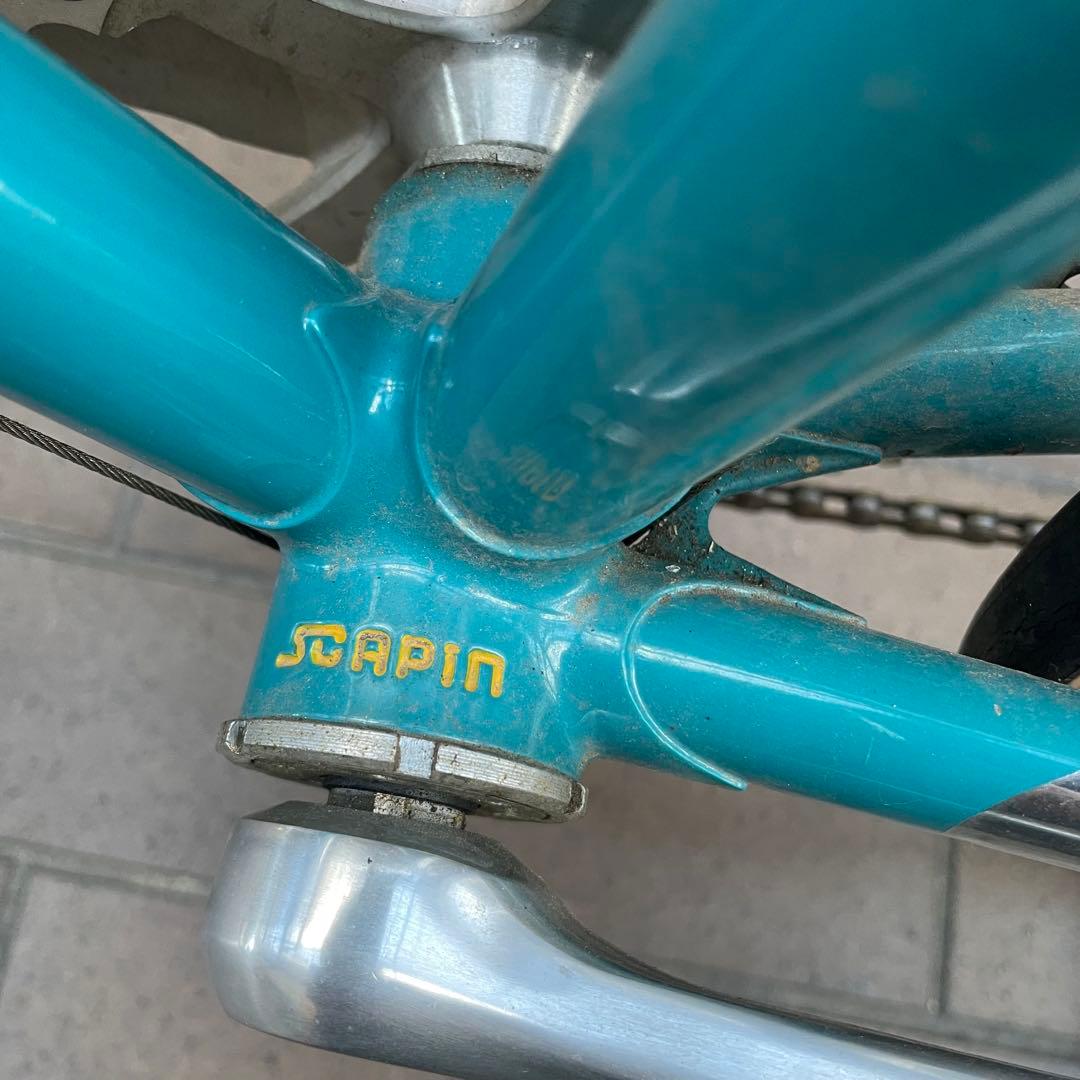 【超激レア!入手困難】 スカピン クロモリ カンパニョーロ サンツアー 700c