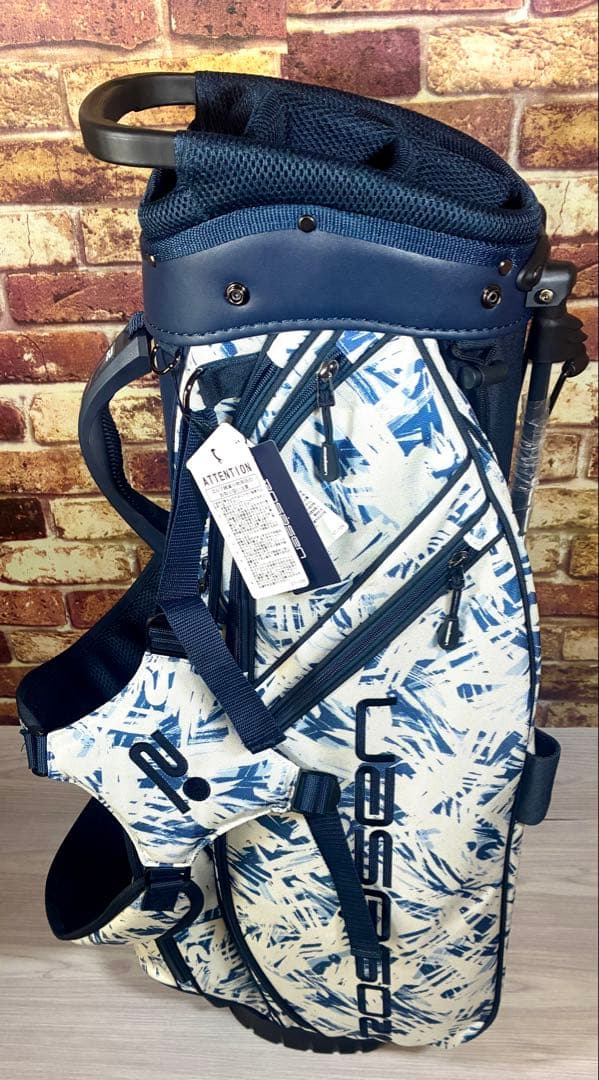 ROSASEN ゴルフ キャディバッグ スタンド式 8.5型 5分割グラフィティ