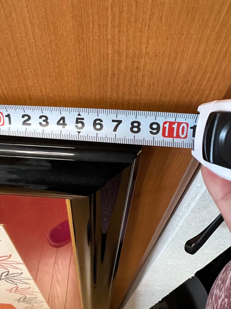 ルシアン　ペラフィネ　スカルデザインアート作品（黒フレーム）