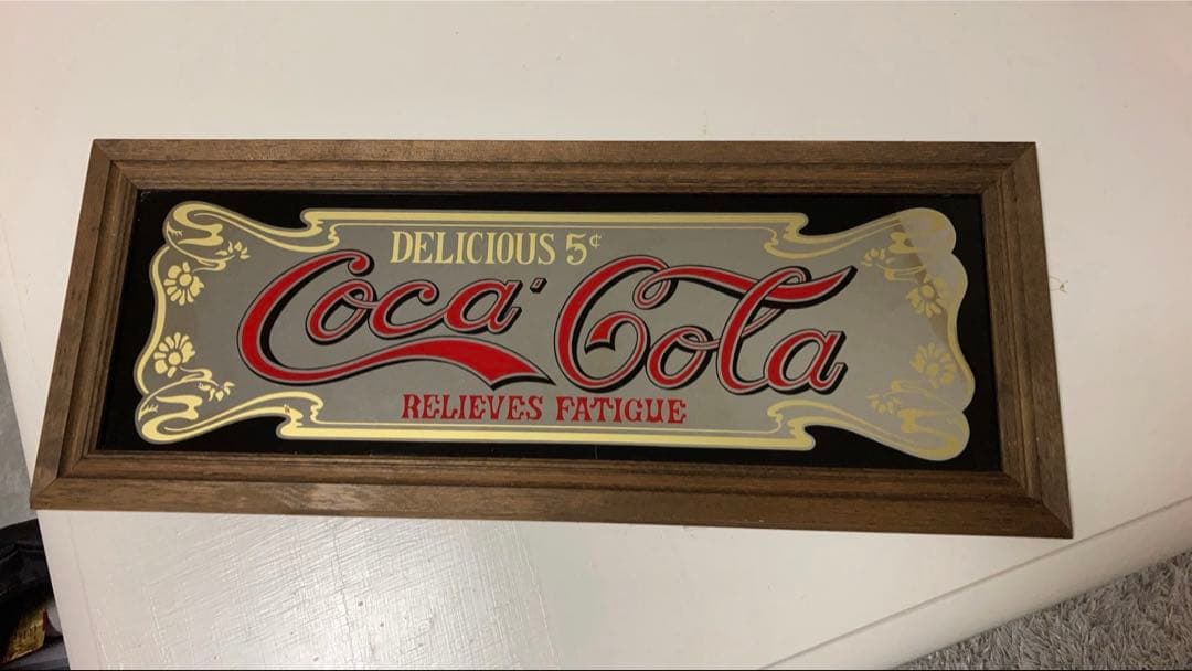 コカコーラ パブミラー アンティーク