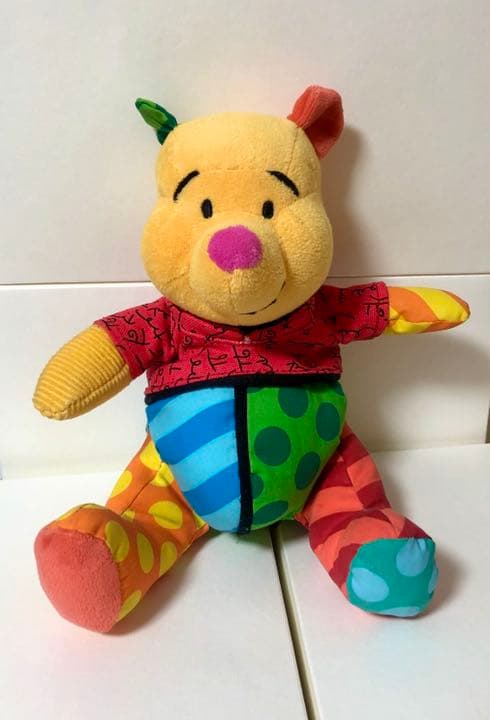 ディズニー　ロメロ　ブリット　プーさん　Britto ぬいぐるみ
