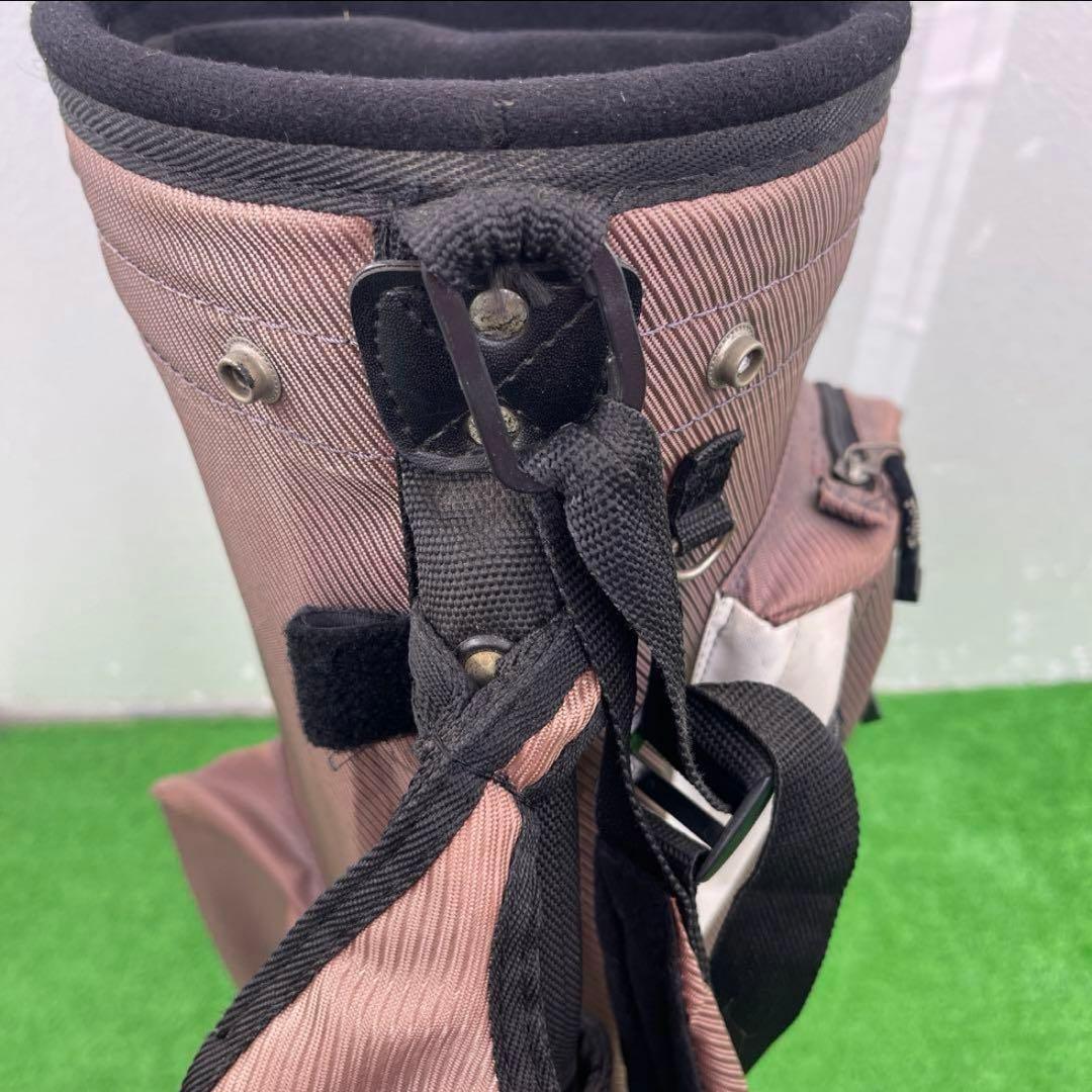 Titleist タイトリスト　ブラウン スタンドバッグ　茶　キャディバック