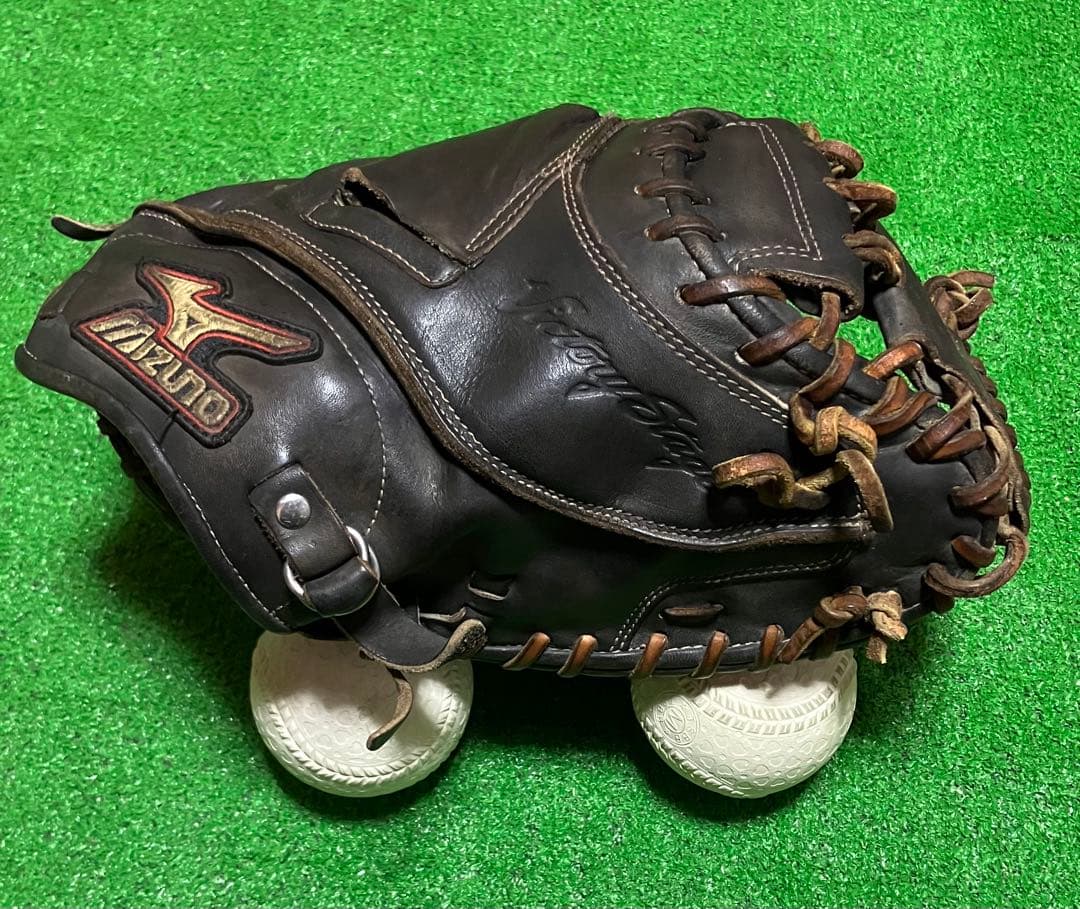 一般 硬式野球 キャッチャーミット ミズノ ビクトリーステージ ブラック 大人