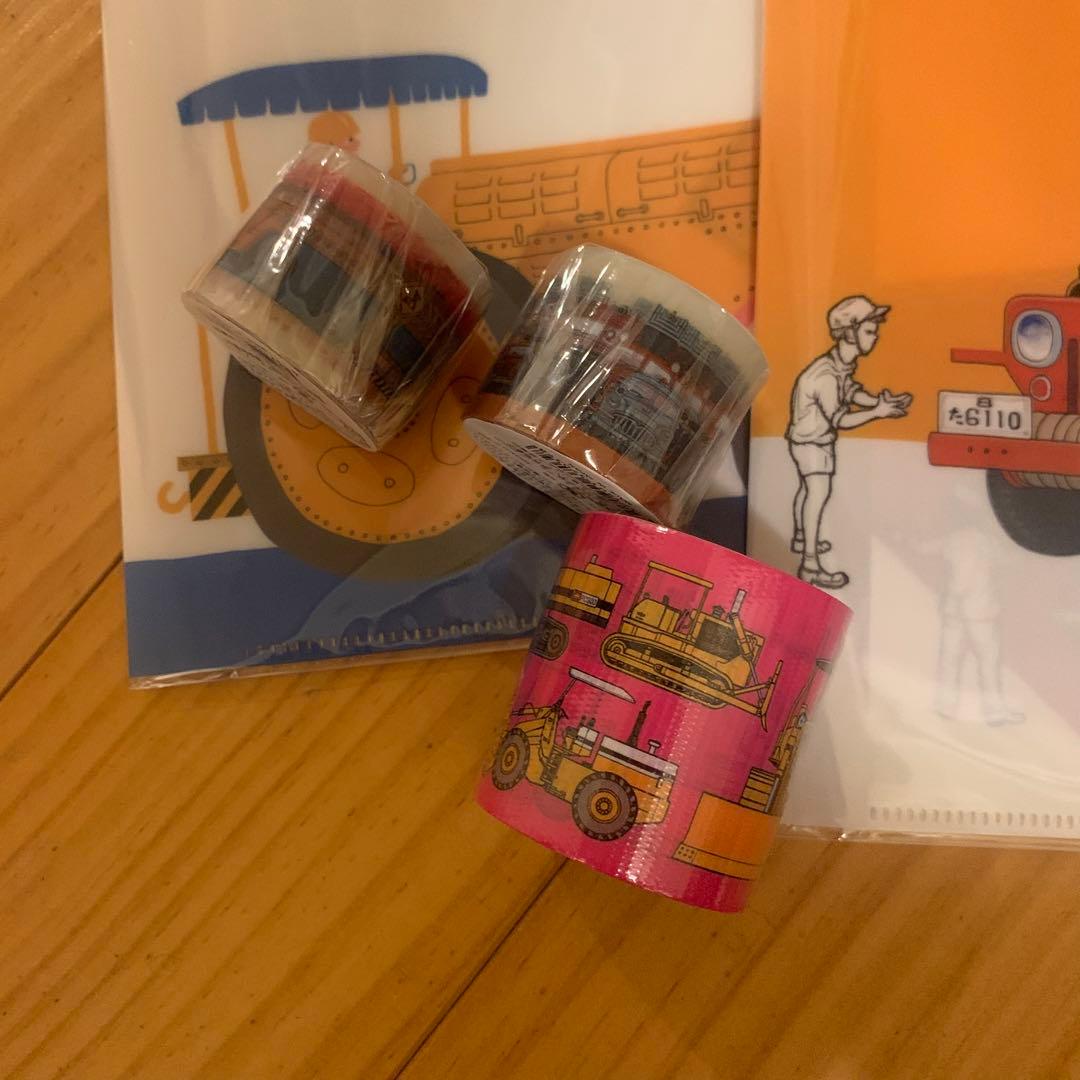 しょうぼうじどうしゃ　キーホルダー　じぷた のろまな　ローラー　マステ　グッズ