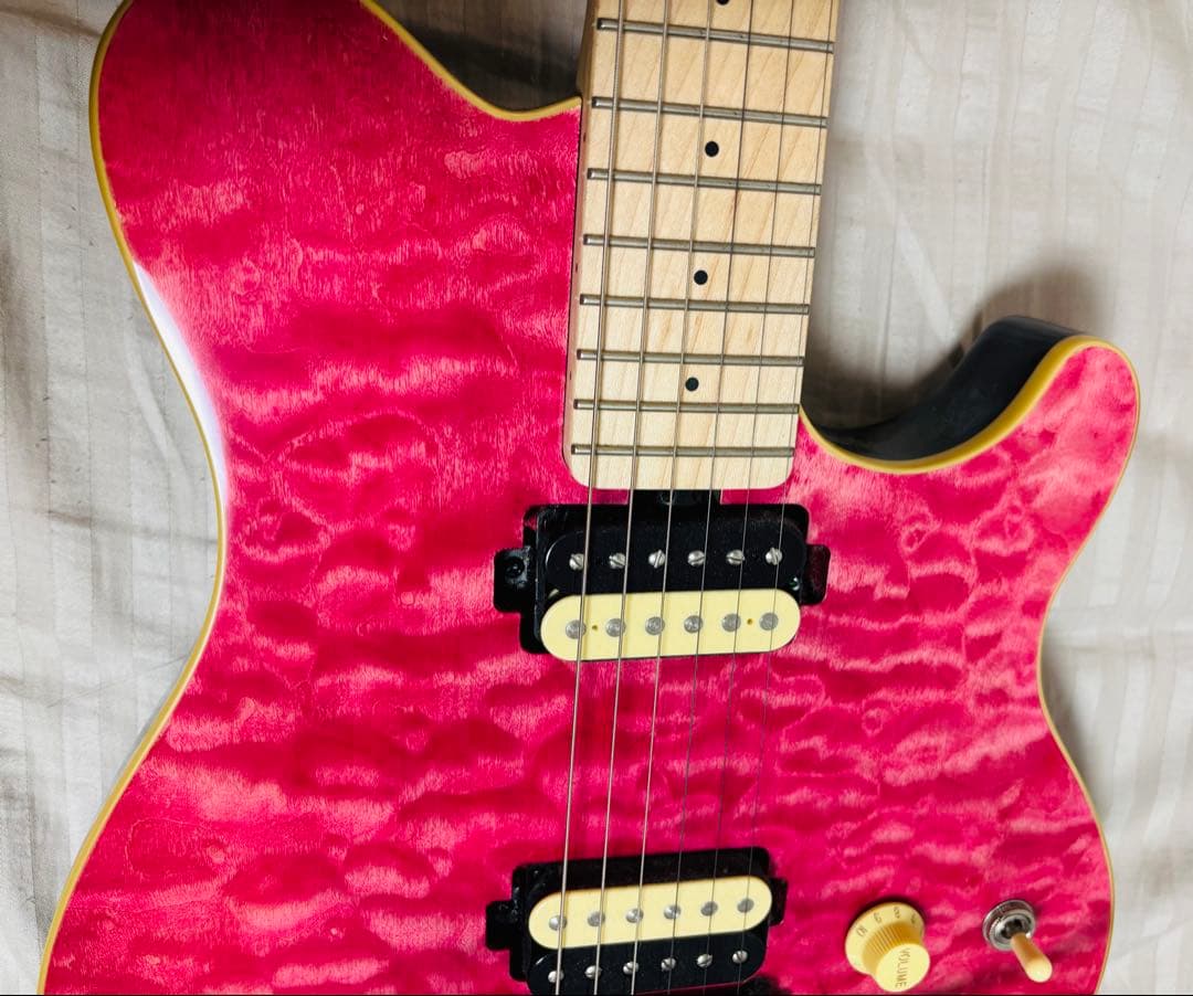 stearing by music man ax40 pink B'z 松本