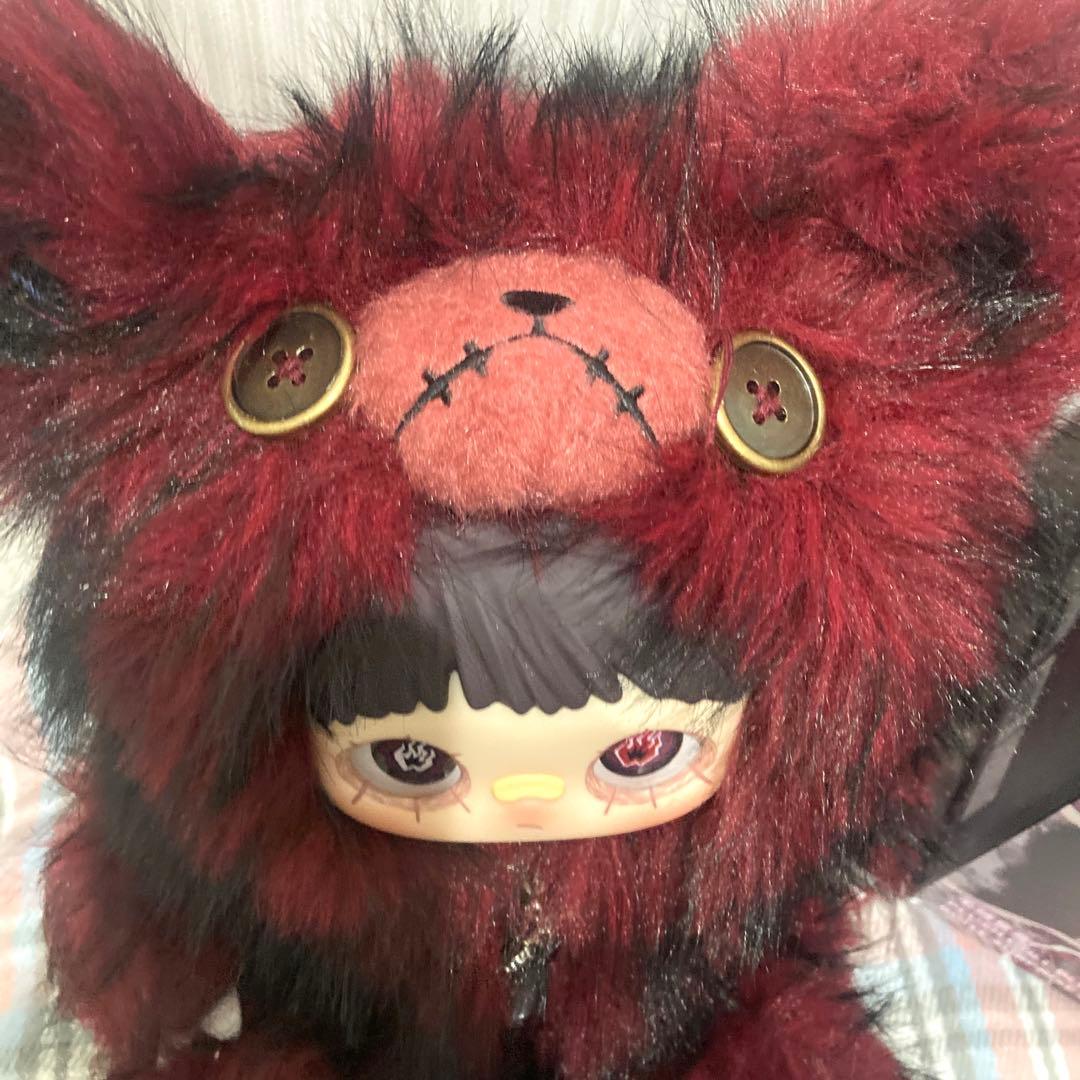 Maymei メイメイ新作　反逆シリーズ　うさぎ　赤　ぬいぐるみ　リュック