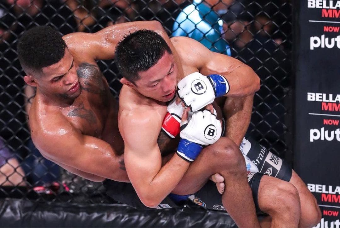 〈新品〉BELLATOR MMA 白グローブ 団体からの選手支給品