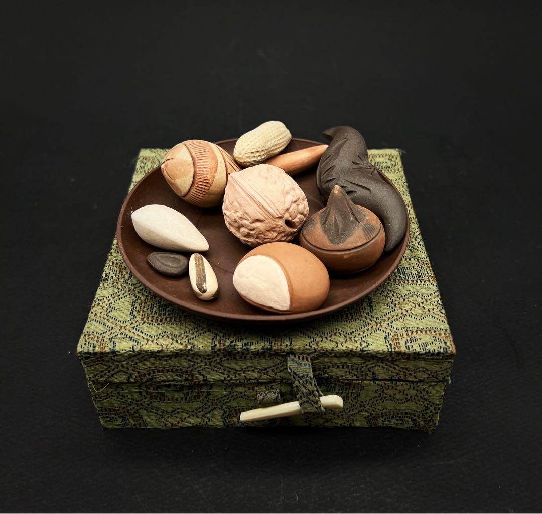 中国美術 古玩 中国宜興 紫砂茶道具 箱付き