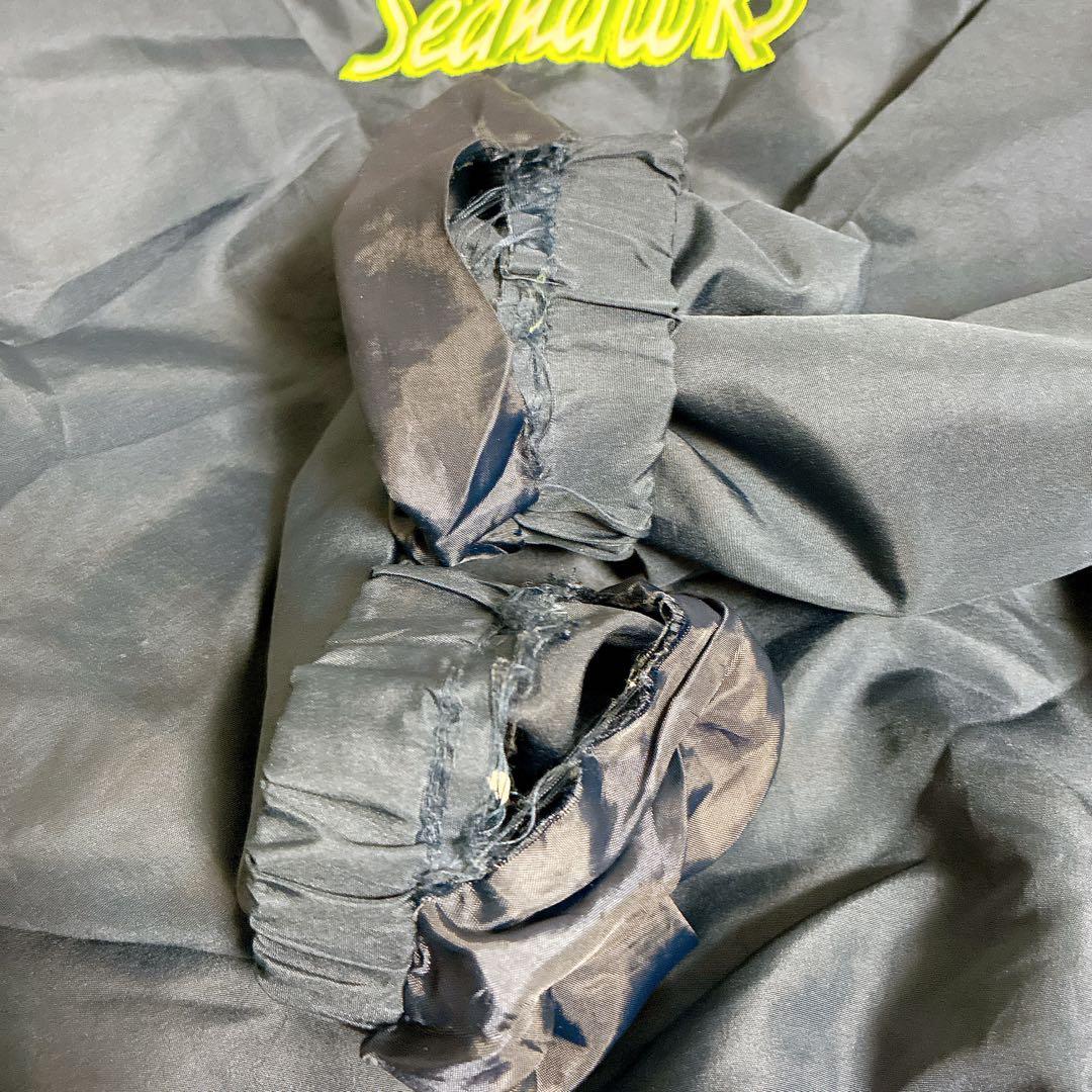 NFL Seahawks 刺繍　シアトル・シーホークス ゲームシャツ　ジャケット