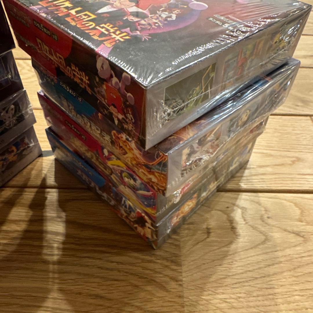 シュリンク付き ポケモンカード 8BOX