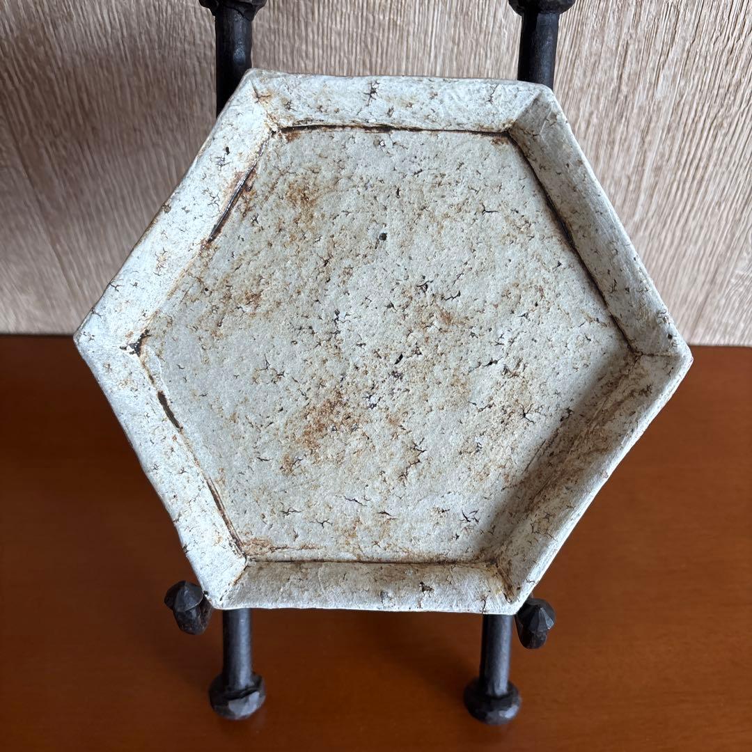 内田鋼一氏作 六角盤