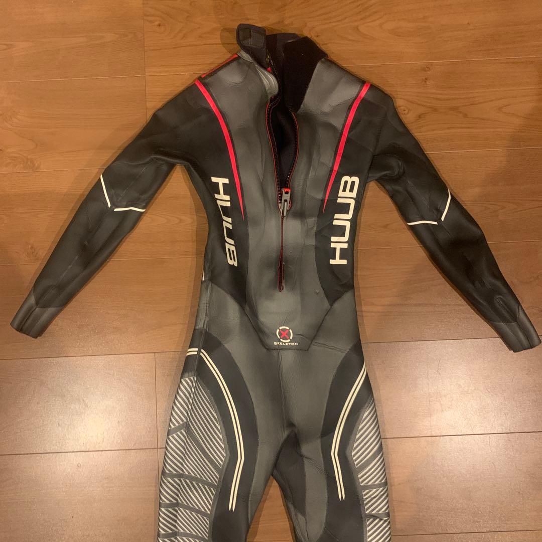 HUUB ドライスーツ 美品　グレー/ブラック/レッド