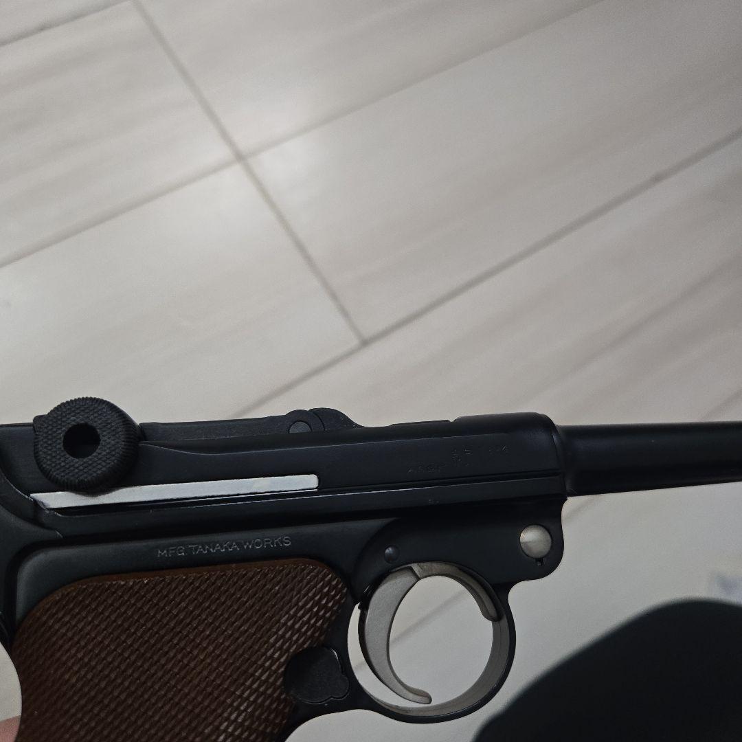 ​【当時物・希少】タナカワークス ルガー P-08 外箱・説明書付 昭和レトロ