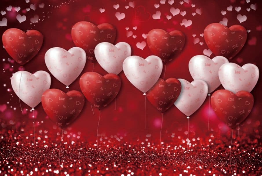 背景布【　ハートI　】サンプル　バレンタイン撮影用♪　トリミングチョーカー販売中