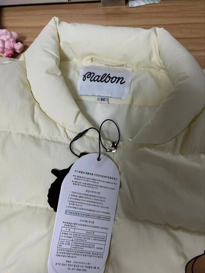 26マルボン malbon ゴルフウェア レディース ダウンベスト秋冬春