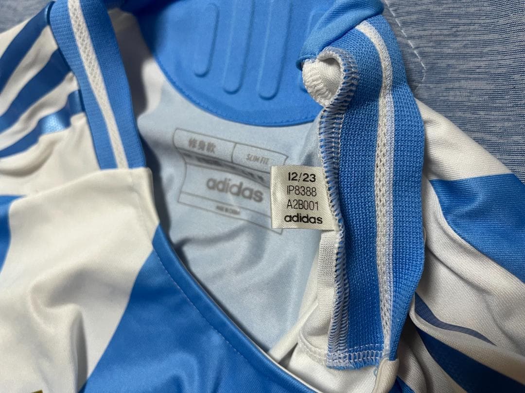 アルゼンチン代表 2024 ユニフォーム ホーム 半袖 オーセンティック