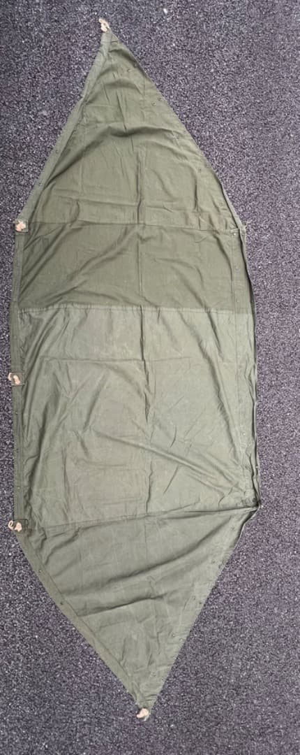 米軍 軍幕　US パップテント 60年代 シェルターハーフ #11