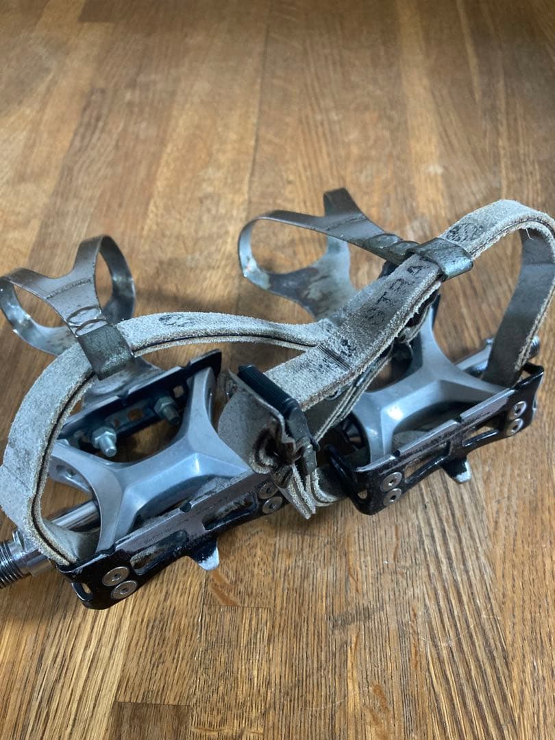 競輪 ペダル 3点セット サンツアー シュパーブプロ トシ toshi ミカシマ