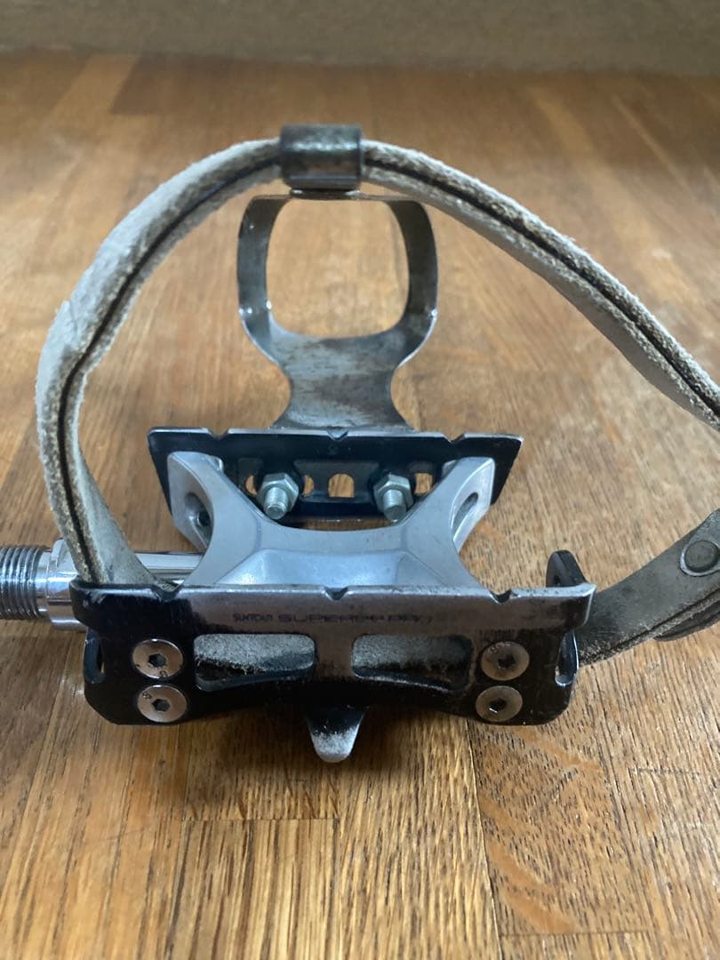 競輪 ペダル 3点セット サンツアー シュパーブプロ トシ toshi ミカシマ