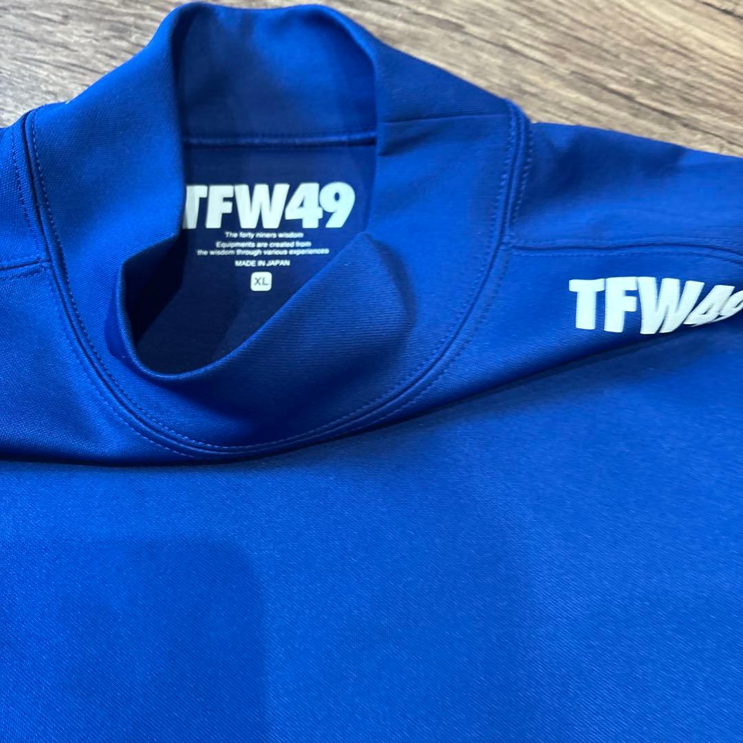 TFW49 MOCKNECK SIDE MESH T モックネック