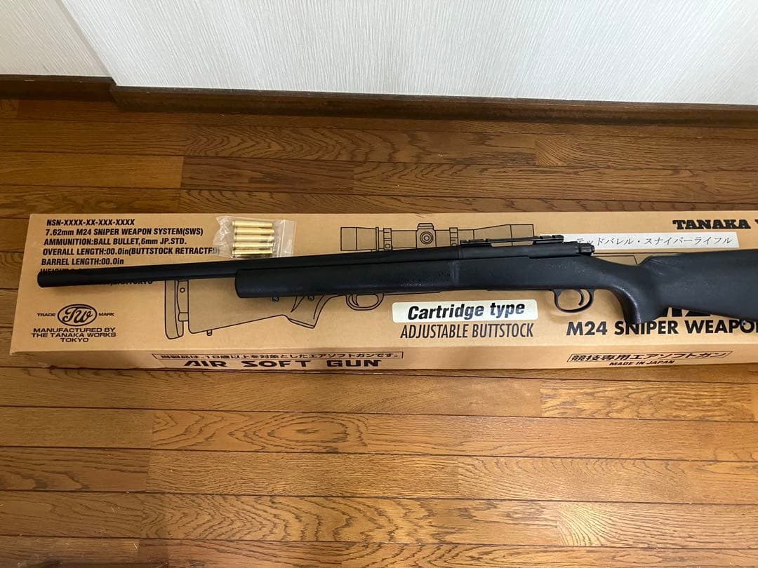 TANAKA WORKS M24 SWS フルーテッドバレル付き