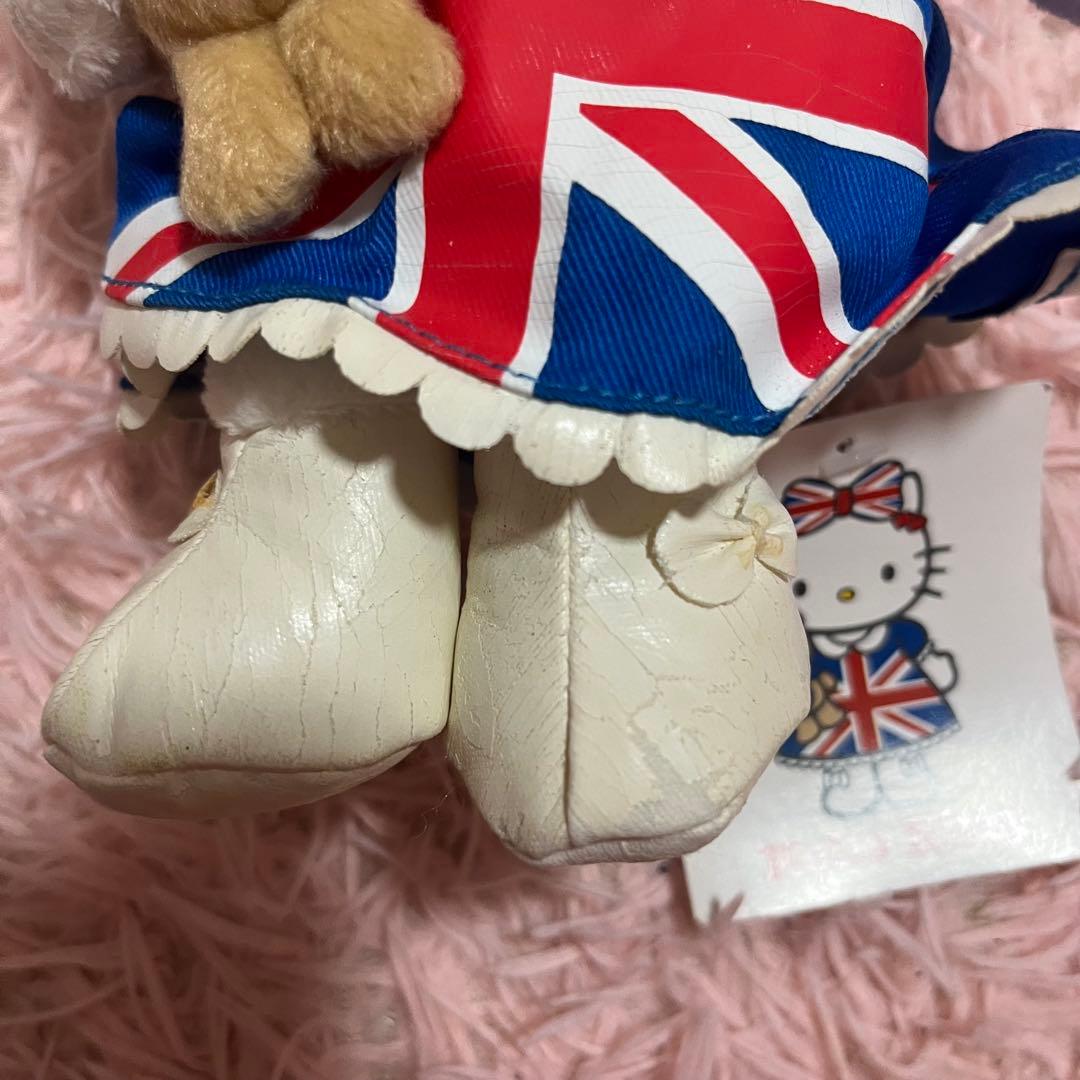 ハローキティ ユニオンジャック ぬいぐるみ タイニーチャム
