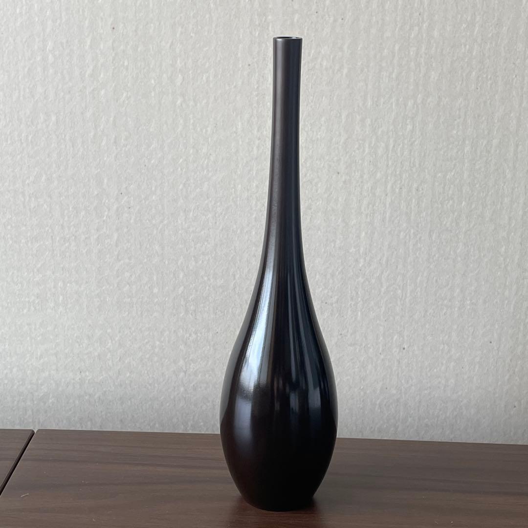 大野芳光　曽呂利　唐金　鍋長色　花入　鋳物師　茶道具