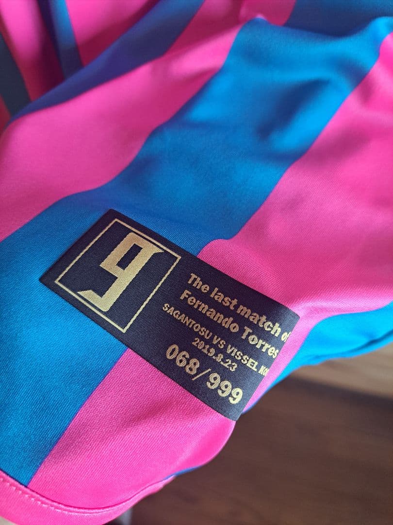 限定999枚 フェルナンドトーレス　サガン鳥栖　引退ユニフォーム