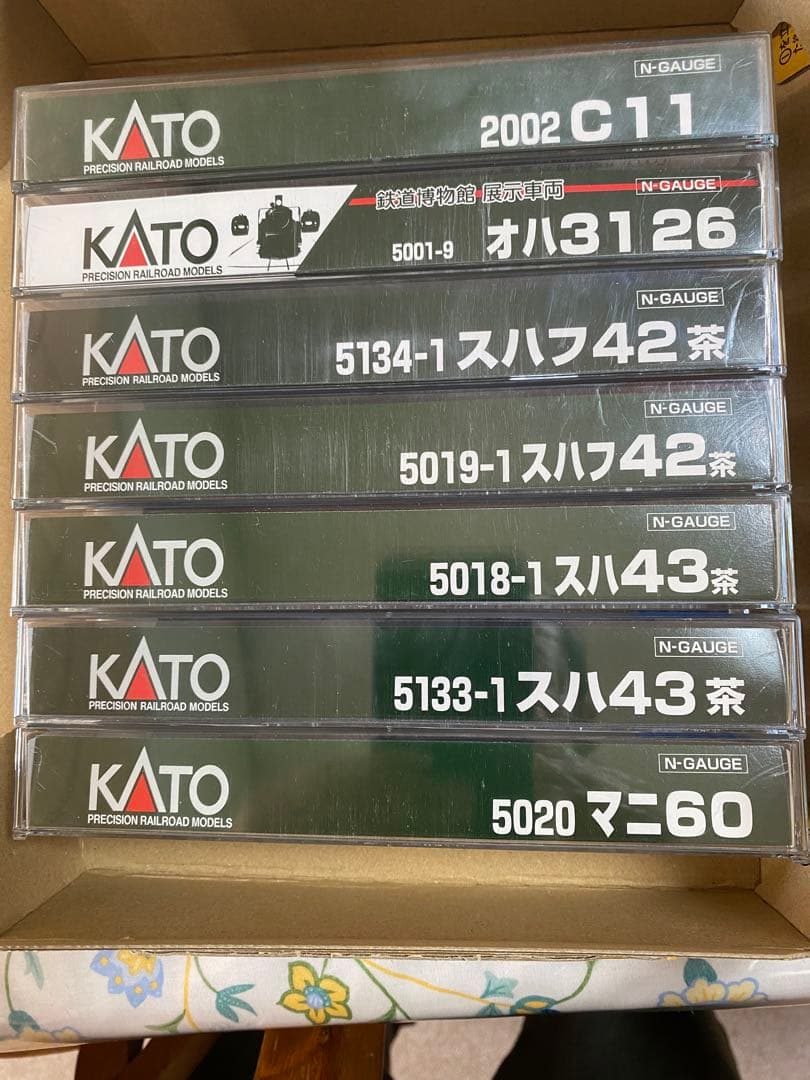 KATO C-11型　蒸気機関車　客車　7両セット