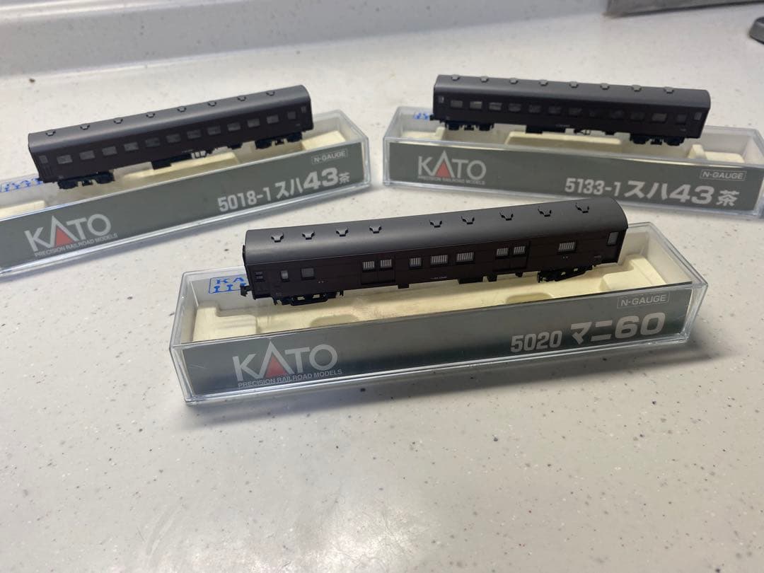 KATO C-11型　蒸気機関車　客車　7両セット