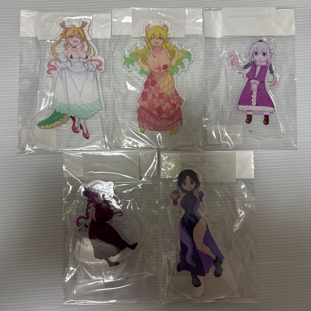 小林さんちのメイドラゴン TSUTAYA アクリルスタンド アクスタ 全種セット