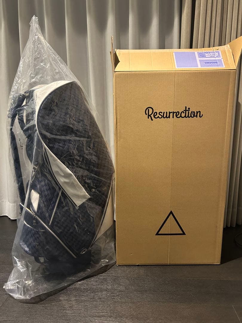 Resurrection オリオラ No.4 キャディバッグ ネイビーブルー