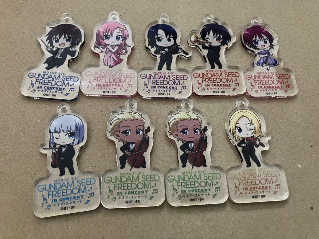 ガンダムSEED シネコン　アクリルチャーム