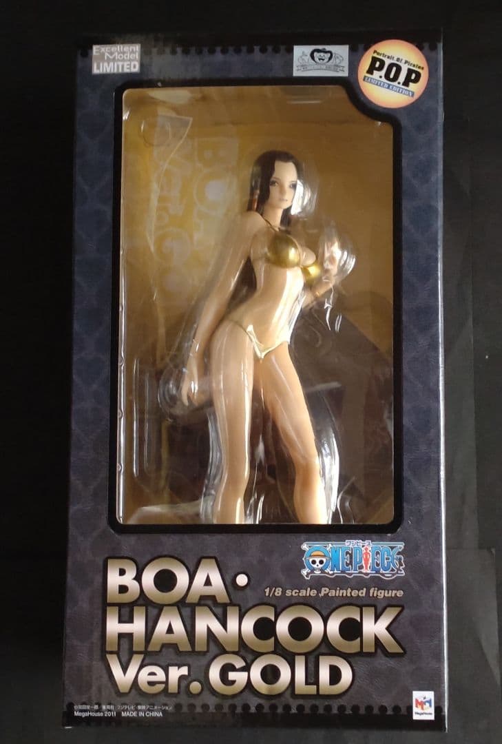 ワンピースP.O.Pボア・ハンコック GOLD.WHITE.PURPLE3体
