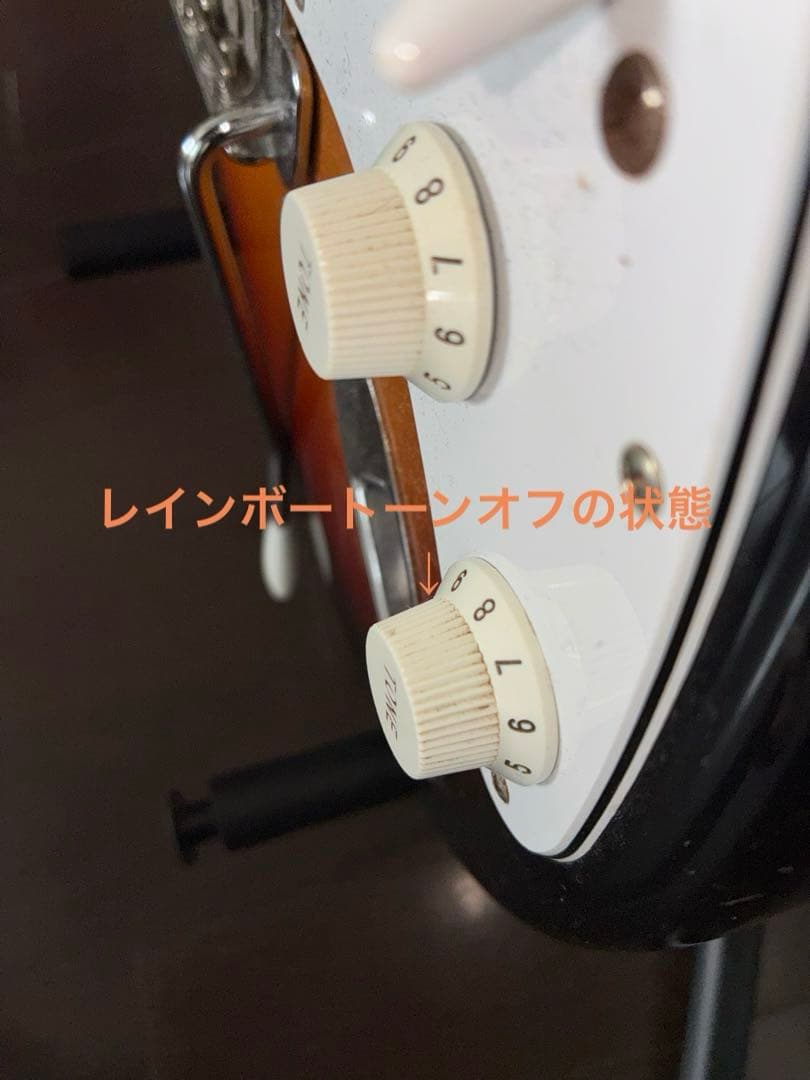 FGN jst-5r ストラトタイプ　レインボートーン エレキギター