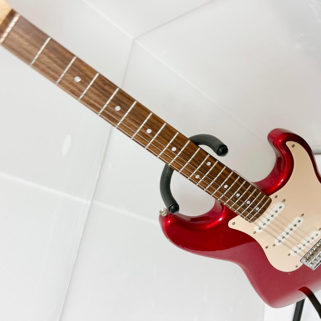 美品 Squier スクワイヤー ストラトキャスター Affinity 赤