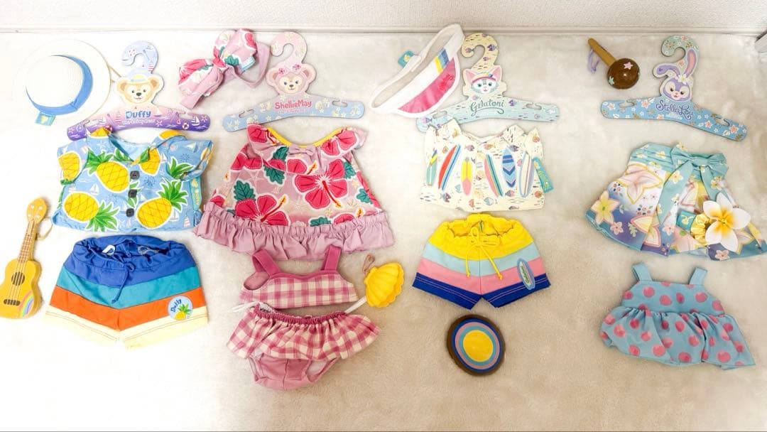 2021年　サニーファン　ダッフィーフレンズ　コスチュームセット