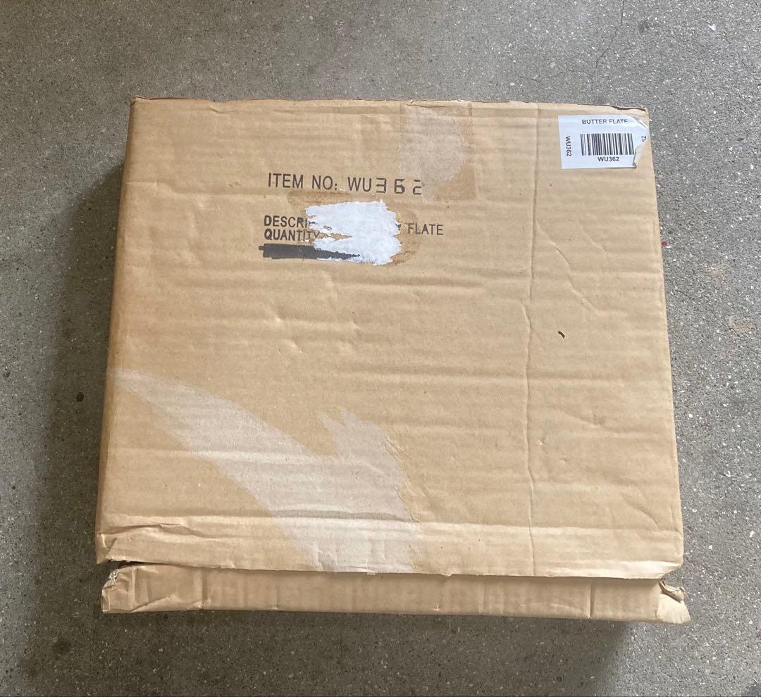 更に値下げ　イギリス　ビンテージ　PURE BUTTER 陶器製　デッドストック