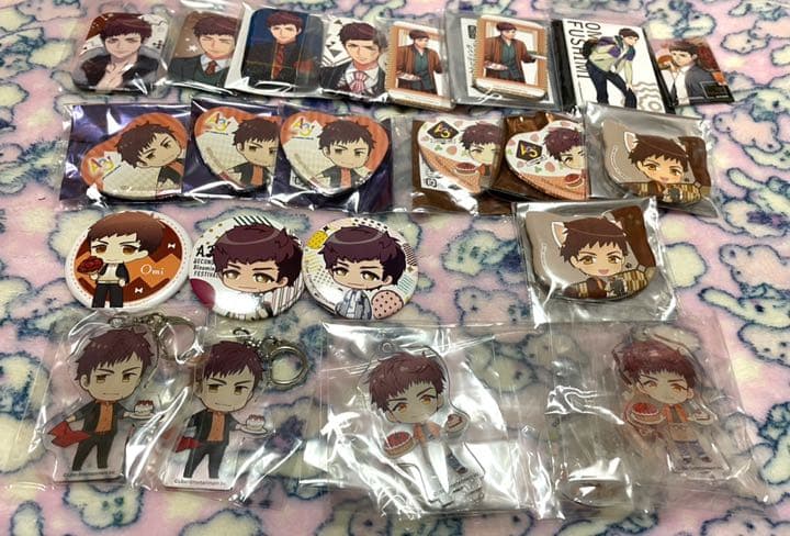 A3! 伏見臣 缶バッジ・アクスタ