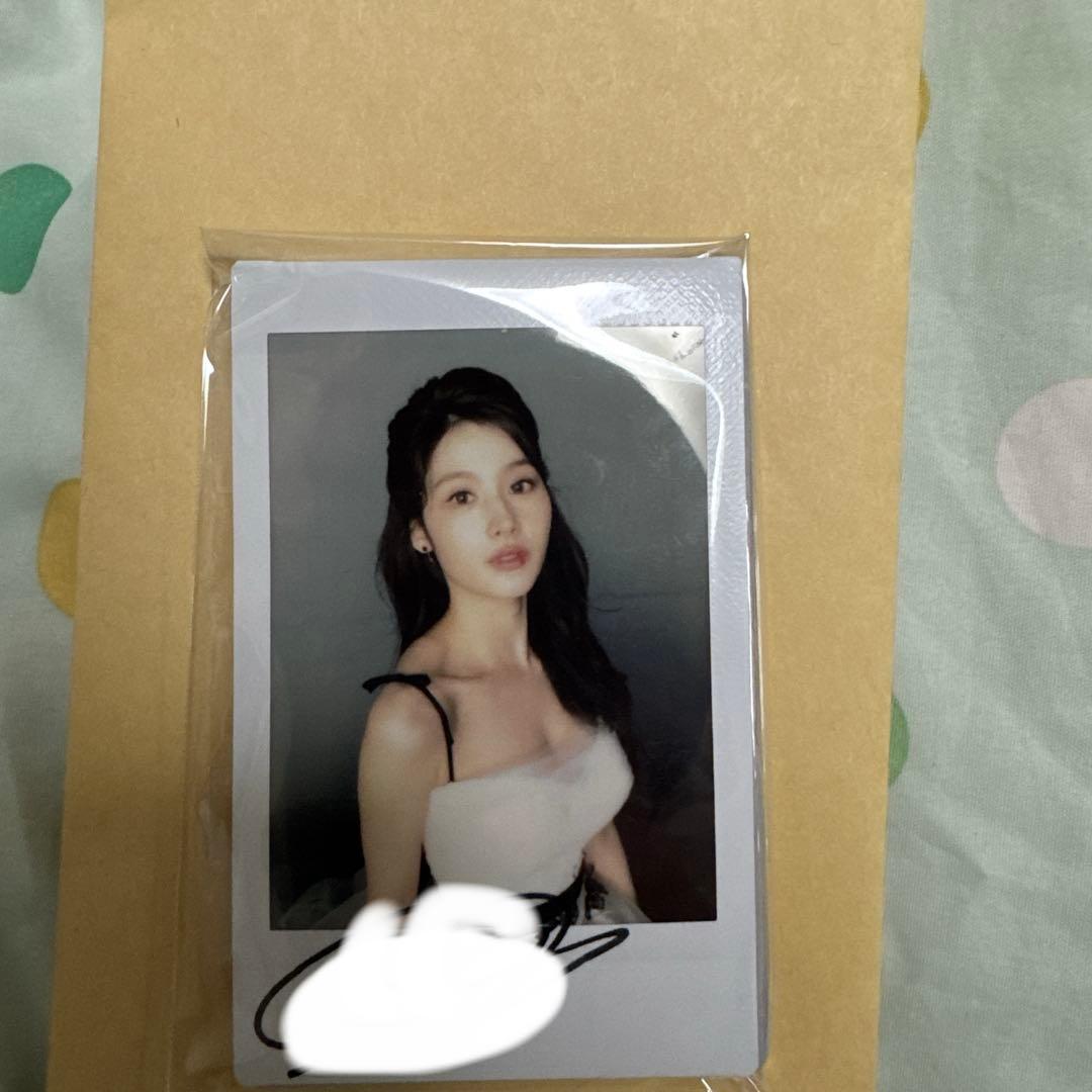 サナ　直筆サインチェキ　MISAMO Masterpiece