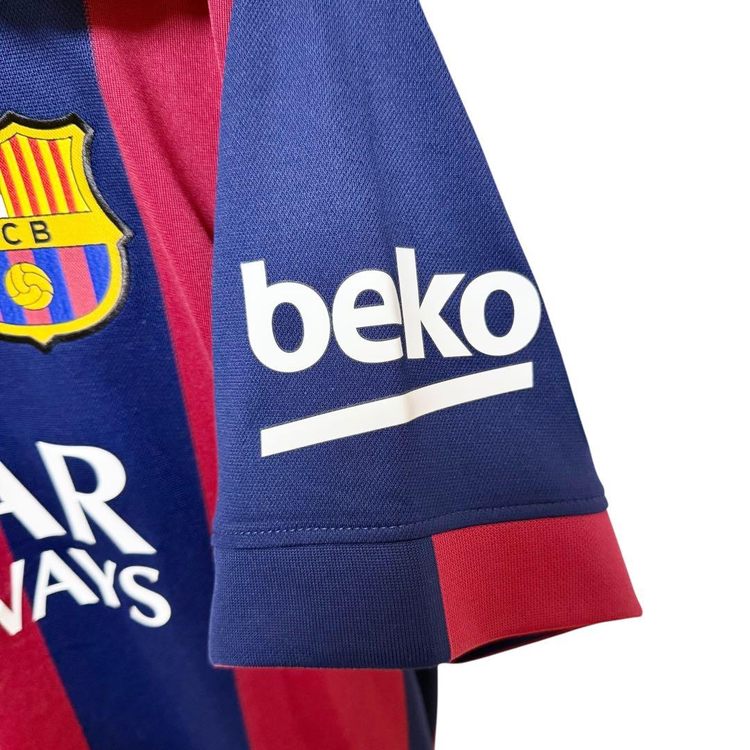 【希少】FCバルセロナ ユニフォーム シャビ引退記念バッチ付
