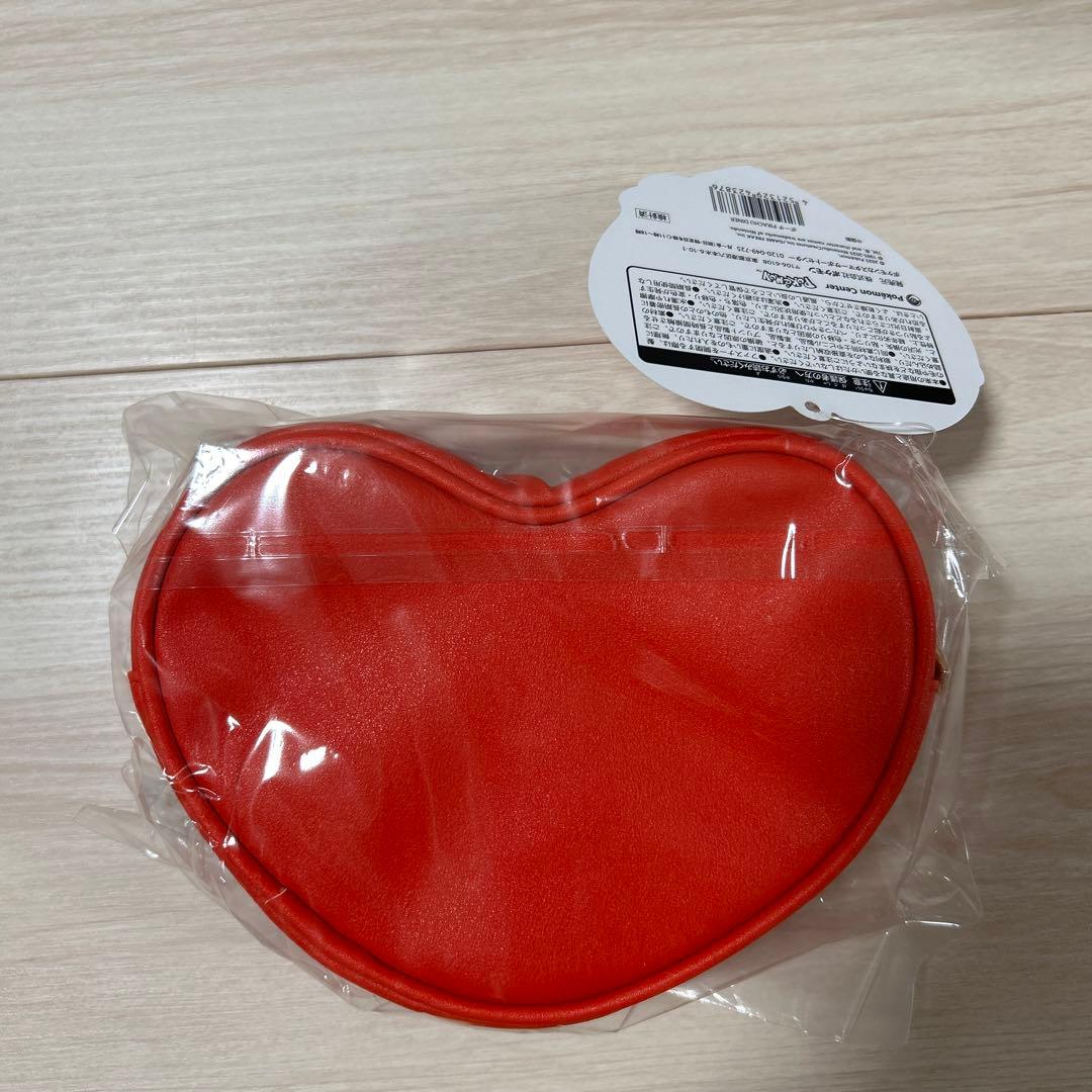 PIKACHU DINER ハンバーガー&ハート マスコット　ぬいぐるみ　ポーチ