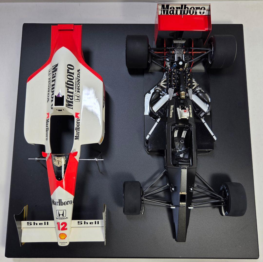1/20 マクラーレン MP4/4 日本GP仕様 A.セナ　完成品