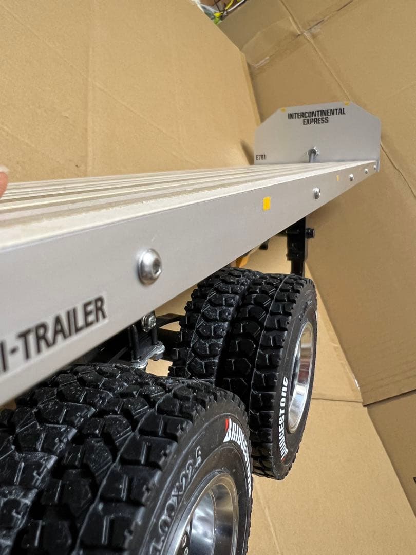 タミヤ セミトレーラー フラットベッド 新品 テスト済み