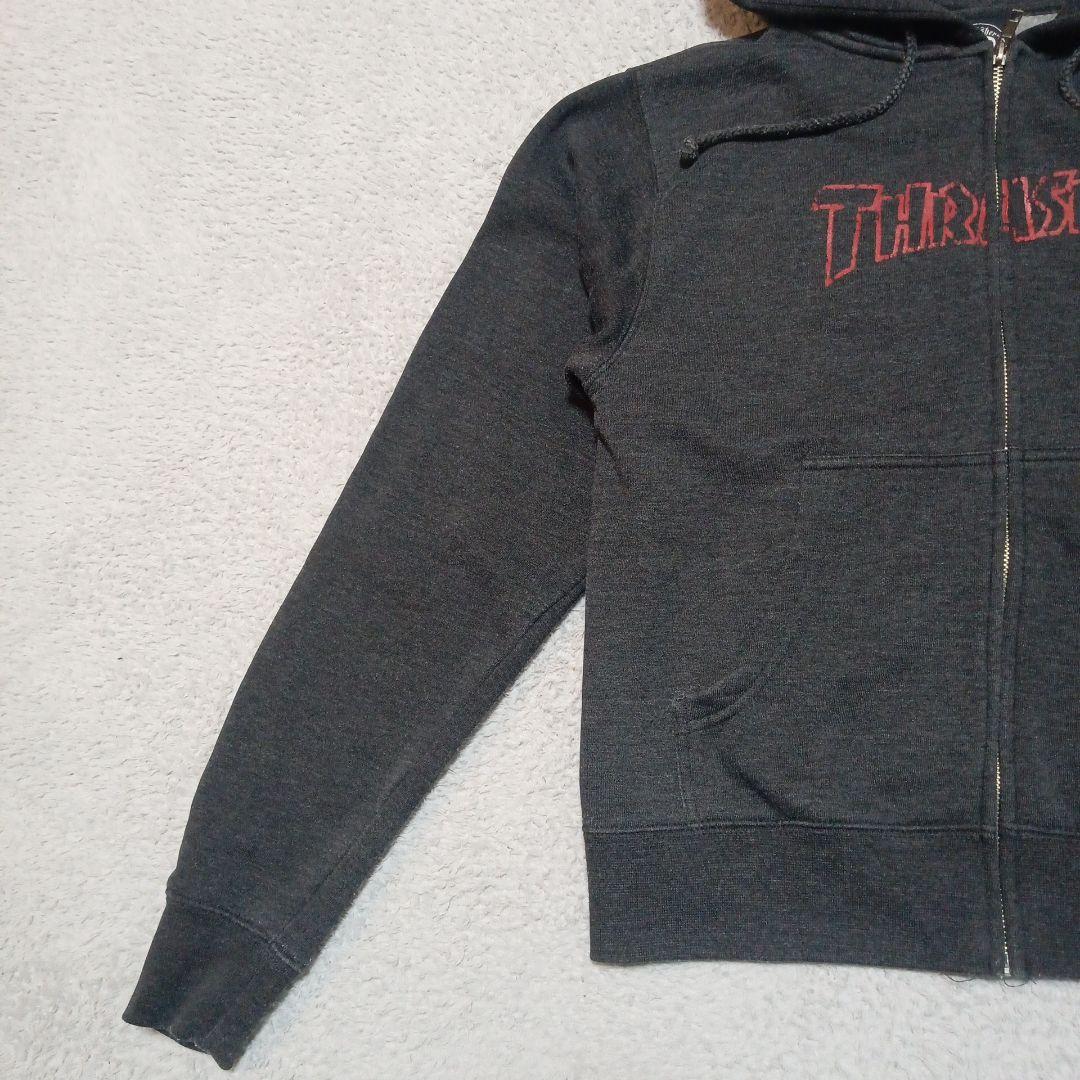 90s USA製 スラッシャー ジップアップ スウェット パーカー トレーナー