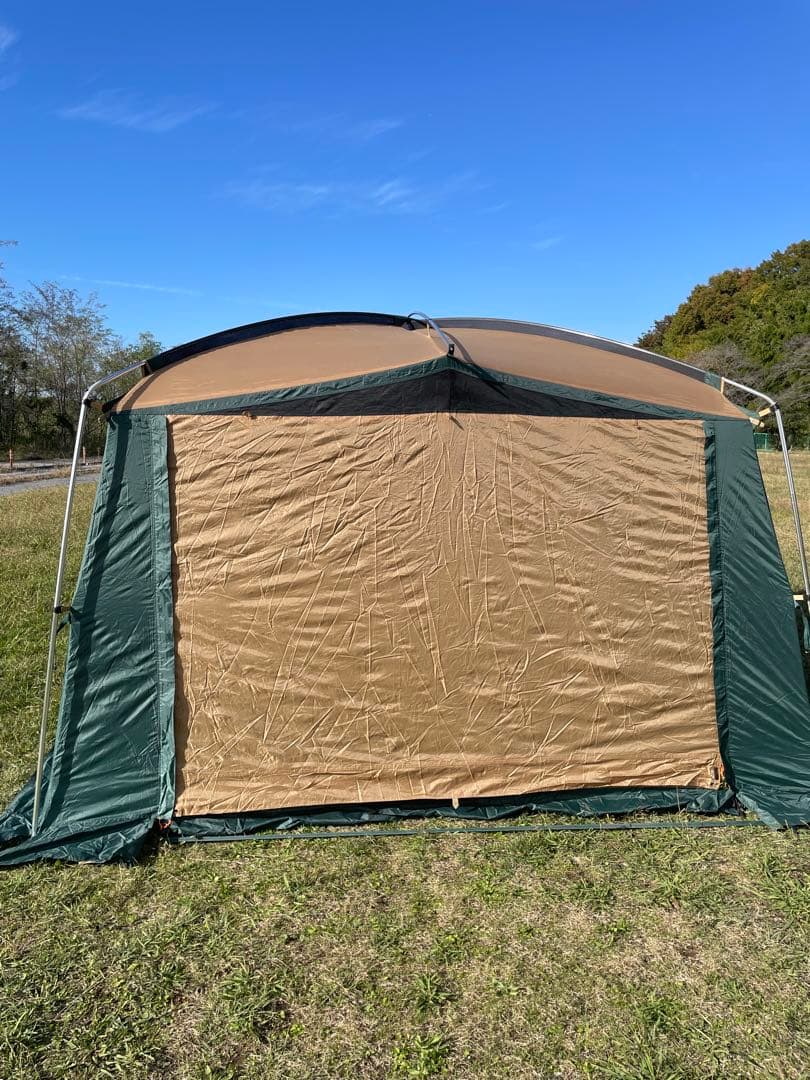 希少Coleman ワイドスクエアスクリーンタープ