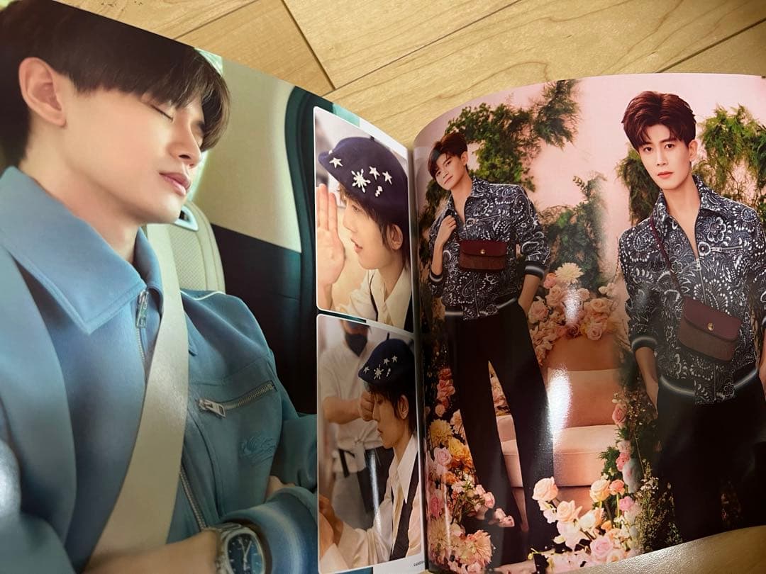 2024(一)アレン・レン（任嘉倫）個人写真集　正方形32p ALLEN写真集