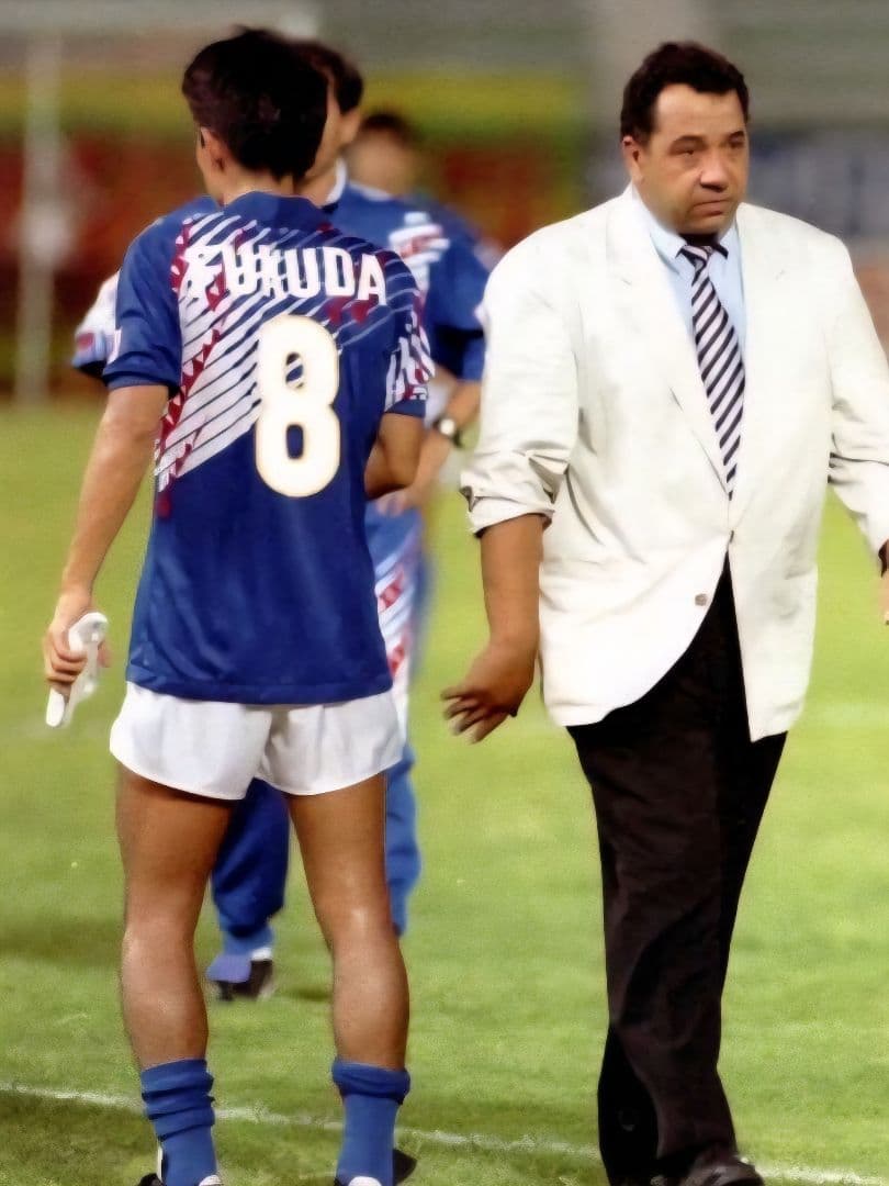 1993 ドーハの悲劇 Puma 日本代表ユニフォーム 福田正博 8 新品未使用